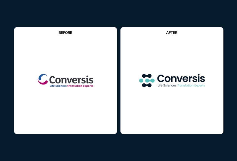Conversis Brand: Before and After