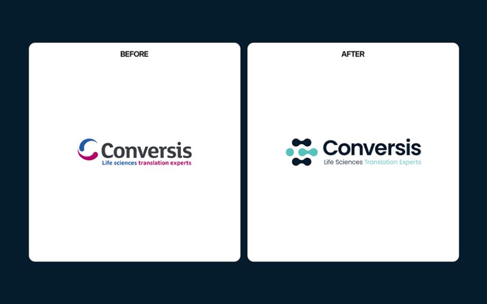 Conversis Brand: Before and After